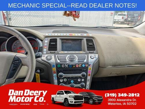 Glacier Pearl 2009 Nissan Murano SL