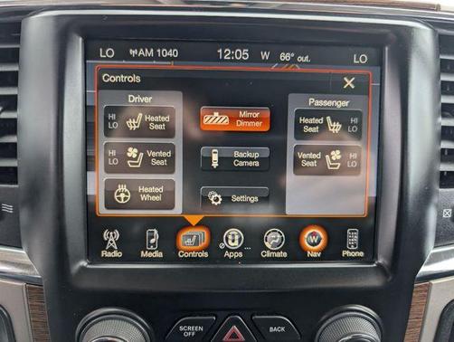 Delmonico Red Pearlcoat 2017 RAM 1500 Laramie