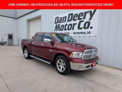 Delmonico Red Pearlcoat 2017 RAM 1500 Laramie