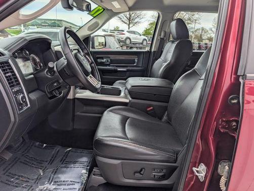 Delmonico Red Pearlcoat 2017 RAM 1500 Laramie