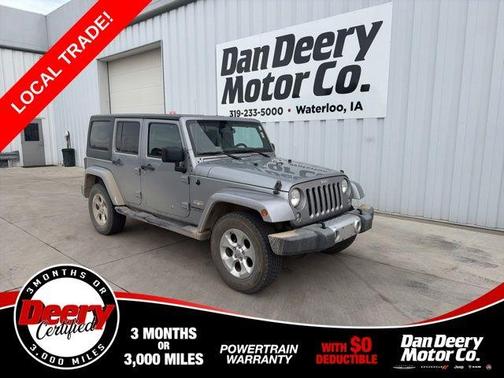 Billet Silver Metallic Clearcoat 2015 Jeep Wrangler Unlimited Sahara