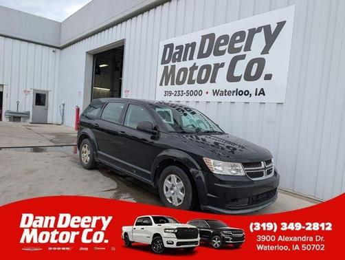 Brilliant Black Crystal Pearlcoat 2012 Dodge Journey SE/AVP