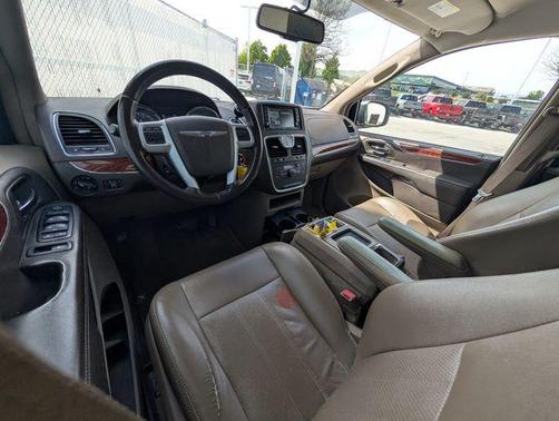 Stone White Clearcoat 2012 Chrysler Town & Country Touring