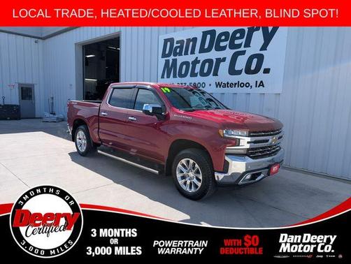 Cajun Red Tintcoat 2019 Chevrolet Silverado 1500 LTZ