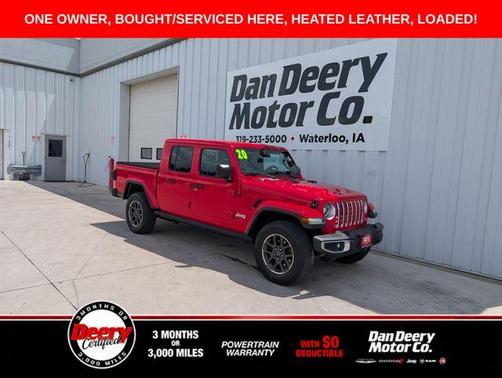 Firecracker Red Clearcoat 2020 Jeep Gladiator Overland