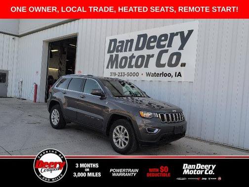 Crystal Metallic 2021 Jeep Grand Cherokee Laredo E