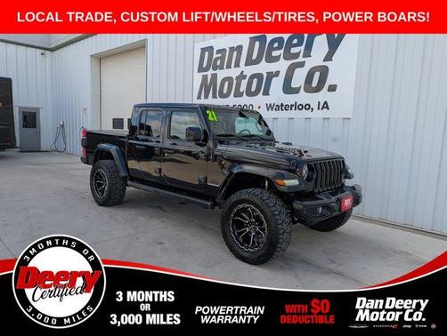 Black Clearcoat 2021 Jeep Gladiator Overland