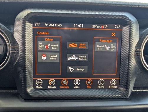 Black Clearcoat 2021 Jeep Gladiator Overland