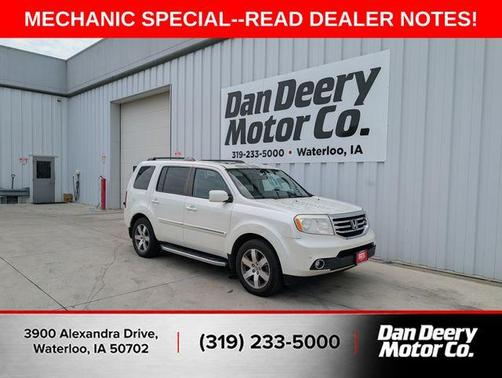 Taffeta White 2015 Honda Pilot Touring
