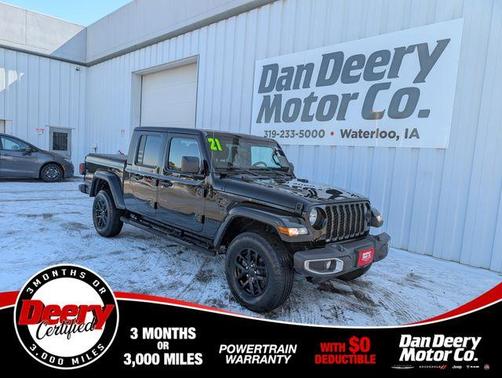 Black Clearcoat 2021 Jeep Gladiator Sport