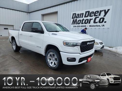 Bright White Clearcoat 2026 RAM 1500 Big Horn