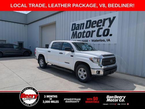 Super White 2020 Toyota Tundra SR5