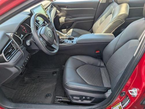 Supersonic Red / Midnight Black Metallic 2023 Toyota Camry XSE