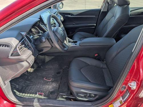 Supersonic Red / Midnight Black Metallic 2023 Toyota Camry XSE