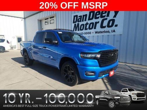 Hydro Blue Pearlcoat 2026 RAM 1500 Laramie