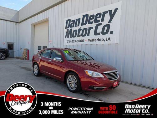 Deep Cherry Red Crystal Pearlcoat 2013 Chrysler 200 Limited