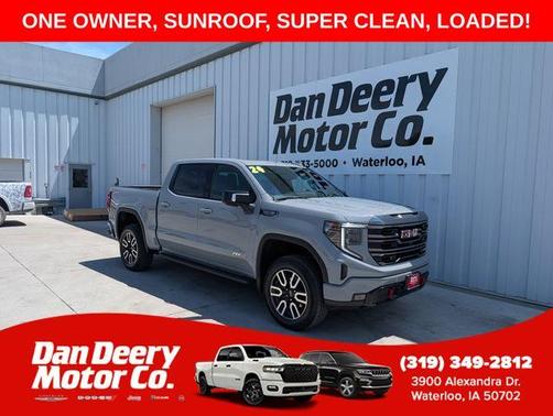 Gray 2024 GMC Sierra 1500 AT4