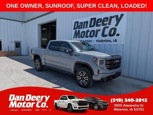Gray 2024 GMC Sierra 1500 AT4