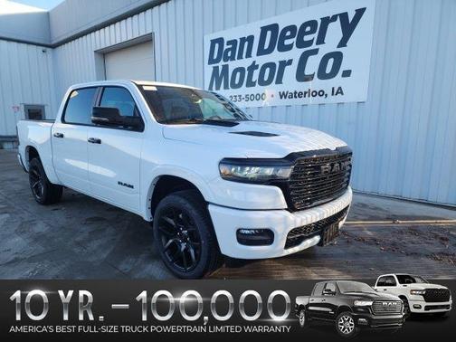 Bright White Clearcoat 2026 RAM 1500 Laramie