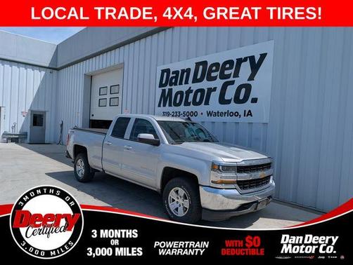 Silver Ice Metallic 2018 Chevrolet Silverado 1500 LT