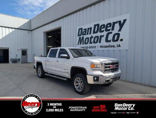 Summit White 2015 GMC Sierra 1500 SLT