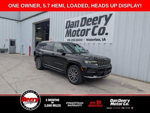 Diamond Black 2021 Jeep Grand Cherokee L Summit