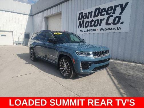 Steel Blue 2026 Jeep Grand Cherokee L Summit