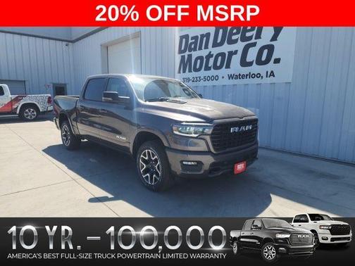 Granite Crystal Clearcoat Metallic 2026 RAM 1500 Laramie