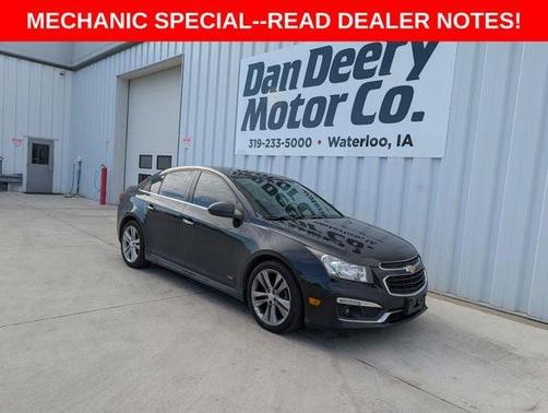 Black Granite Metallic 2015 Chevrolet Cruze LTZ