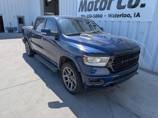 Patriot Blue Pearlcoat 2021 RAM 1500 Laramie