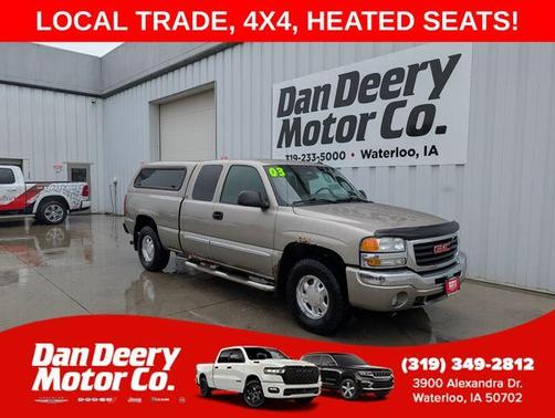 Pewter Metallic 2003 GMC Sierra 1500 SLT