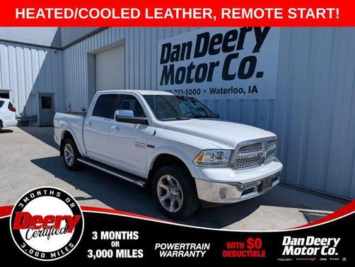 Bright White Clearcoat 2018 RAM 1500 Laramie