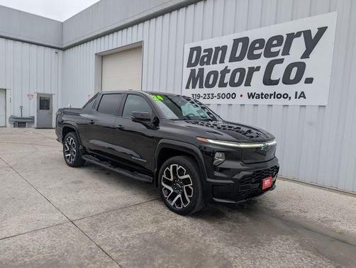 Black 2024 Chevrolet Silverado EV RST