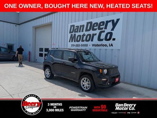 Black Clearcoat 2023 Jeep Renegade Latitude
