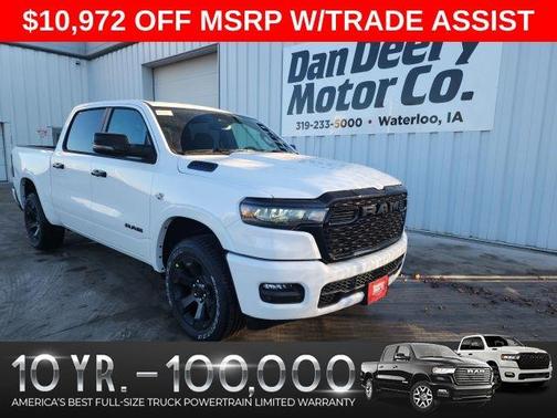 Bright White Clearcoat 2026 RAM 1500 Big Horn