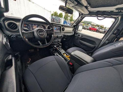 Granite Crystal Clearcoat Metallic 2021 Jeep Wrangler Unlimited Sport