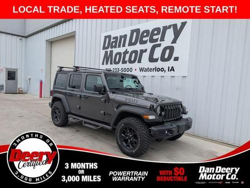 Granite Crystal Clearcoat Metallic 2021 Jeep Wrangler Unlimited Sport