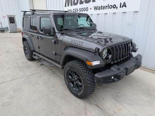 Granite Crystal Clearcoat Metallic 2021 Jeep Wrangler Unlimited Sport