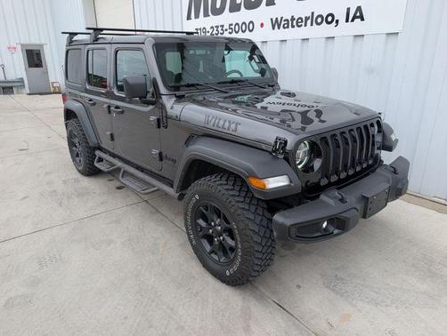 Granite Crystal Clearcoat Metallic 2021 Jeep Wrangler Unlimited Sport