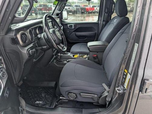 Granite Crystal Clearcoat Metallic 2021 Jeep Wrangler Unlimited Sport