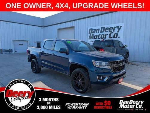 Pacific Blue Metallic 2019 Chevrolet Colorado LT
