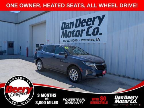 Blue Glow Metallic 2022 Chevrolet Equinox 1LT