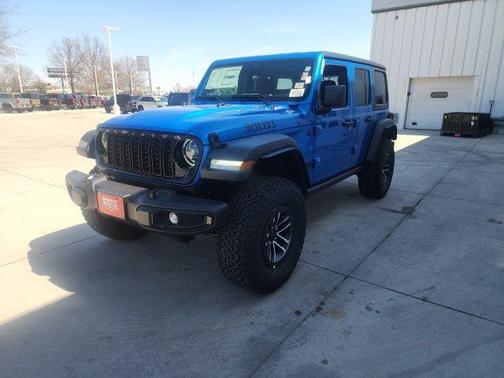 Hydro Blue Pearl 2026 Jeep Wrangler Sport