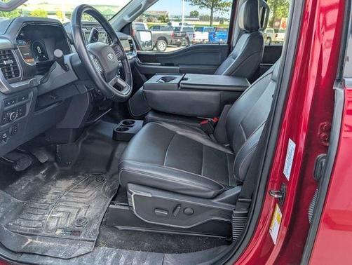 Red Metallic 2022 Ford F-150 Lariat