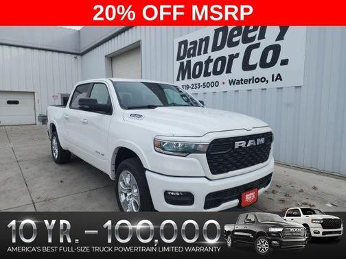 Bright White Clearcoat 2026 RAM 1500 Big Horn