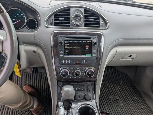 White Frost Tri-Coat 2017 Buick Enclave Leather