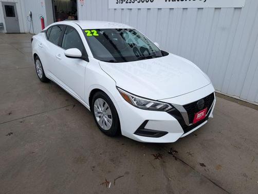 Cloud White 2022 Nissan Sentra S