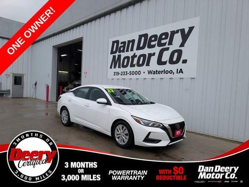 Cloud White 2022 Nissan Sentra S