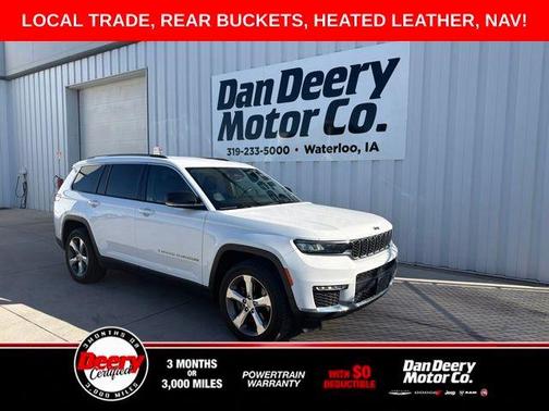 Bright White Clearcoat 2021 Jeep Grand Cherokee L Limited