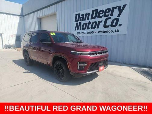 Velvet Red Pearlcoat 2026 Jeep Grand Wagoneer LIMITED